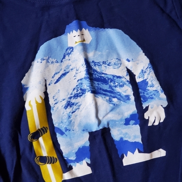 Tea Collection Yeti Long-Sleeve Top Size 4 NWT - Picture 2 of 4